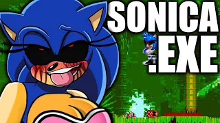 SONICA.EXE - FEMALE SONIC.EXE FAN GAME  [CRINGIEST SONIC THE HEDGEHOG HORROR PARODY GAME EVER MADE]