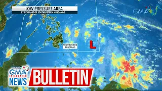 PAGASA - LPA sa Silangan ng Mindanao, posibleng maging bagyo... | GMA Integrated News Bulletin