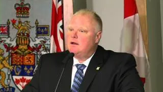 Mayor Ford’s full speech after returning from rehab