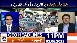 Geo News Headlines Today 11 PM | Petroleum products prices hike | 2nd June 2022