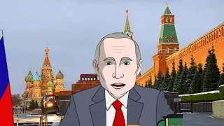 Новогодний корпоратив  Поздравление Путина