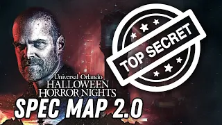 BRAND NEW Speculation Map for Halloween Horror Nights 2023