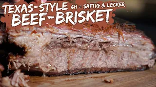 Beef Brisket Texas Style - Perfektes Brisket in 6 Stunden!