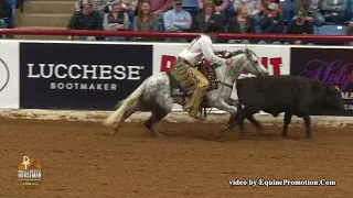 Dualin Stargun ridden by Justin E. Lawrence  - 2018 Celebration of Champions (WGH Cow, FINALS)