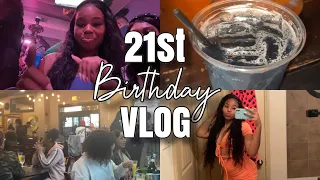 21st Birthday Vlog!! + Azuza Houston, Phil & Derek’s | ItsKeetaria