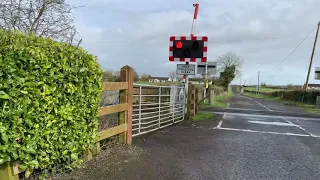 Auglish Level Crossing (Antrim) Saturday 13-03-2021