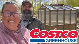 We Build the Costco Yardistry Greenhouse for our Alaskan Homestead!
