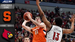 Syracuse vs. Louisville Condensed Game | 2019-20 ACC Men's Basketball