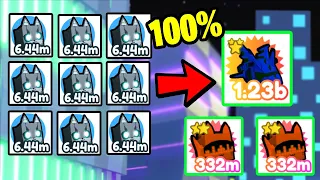 😱 *NEW* BEST FUSING METHOD! FASTEST WAY TO GET RAINBOW TECHNO CAT! | Pet Simulator X