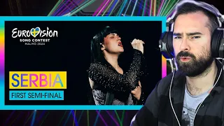 Vocal Coach Reacts to TEYA DORA - RAMONDA LIVE Serbia 1st Semi-Final Eurovision 2024