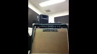 RIVERA chubster 40 Channel2（Fender sound）→Channel1（Marshall sound）【Gear Demo】