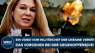 PUTINS KRIEG: Ein Video vom Militärchef der Ukraine verrät das Vorgehen bei der Gegenoffensive