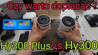 Tani projektor Led Hy300 i Hy300 plus porównanie