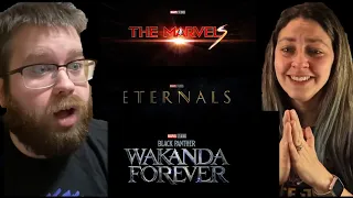 People React | Eternals Teaser and Future Marvel Movies - Reactions Compilation