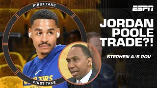 Stephen A. proposes a Jordan Poole trade 👀 | First Take