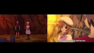 Higurashi no naku koro ni 2020 vs. 2006 anime -Reina lies scene- comparision animation