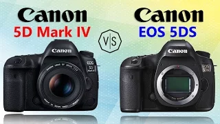 Canon 5D Mark IV vs Canon 5DS