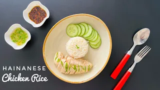 How to Make Hainanese Chicken Rice | Hainanese Chicken Rice | Easy & Quick Chicken Rice Recipe