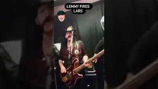 Lemmy FIRES Metallica…