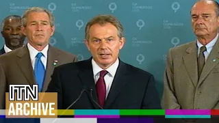 7/7 London Bombings: Tony Blair and George Bush React to News of Attacks (2005) | Political History