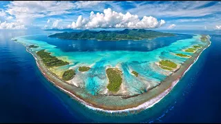 INCREDIBLE FRENCH POLYNESIA, Taha'a , Society Islands: Amazing Planet (4K) 2023