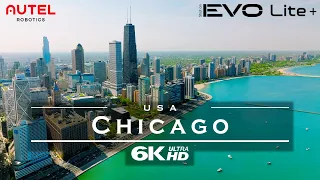Chicago, USA 🇺🇸 - by drone [4K]