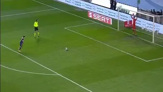 Riqui Puig Winning Penalty vs Real Sociedad