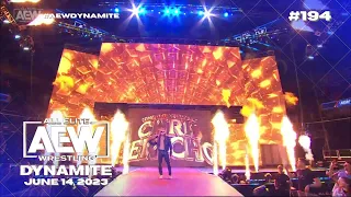 Chris Jericho entrance: AEW Dynamite, June 14, 2023