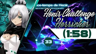 [Elsword EU] Herrscher 헤르셔 Henir Challenge 33rd week (1:58)