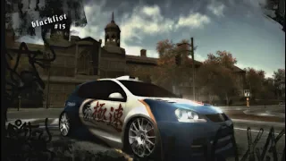 NFS MW Final Pursuit with Sonny's Volkswagen GOLF GTI