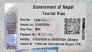 Nepal: Visa On Arrival at Tribhuvan International Airport, Kathmandu, Nepal (2024) (4K) FULL GUIDE