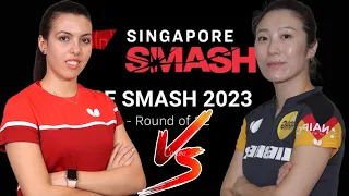 Yousra Helmy 🇪🇬 vs YingHan 🇩🇪 | WTT Singapore smash 2023