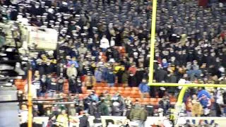 Army Navy Football Game 2011 final play of the game