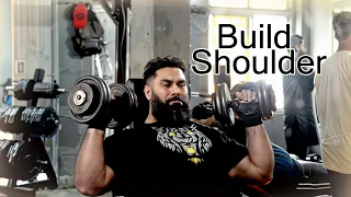 BULID YOUR ||SHOULDER || MUST TRY heavy pump@BMfitness83