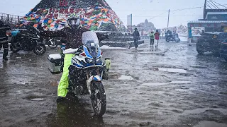 Welcomed To Tibet By A Snow Storm In 5130m Height