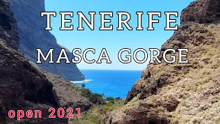 Masca Gorge Trail. Tenerife. Spain.