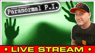 Conrad Stevenson's Paranormal P.I. Live Stream Gameplay! Ghost Investigation Indie Game!