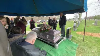 Graveside for Rhonda Walters