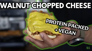 Ultimate Vegan Walnut Chopped Cheese Sandwich Recipe | Plant-Based Delight!