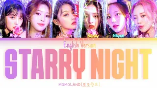 MOMOLAND(모모랜드) - Starry Night (English Ver) (Color Coded Lyrics ENG)