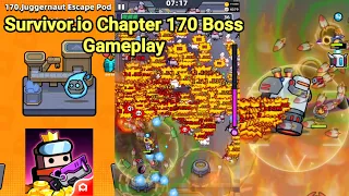 Survivor.io Chapter 170 Boss Gameplay | Best Build