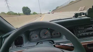 1996 Mercury Grand Marquis WOT 50-90MPH Highway Merge Performance