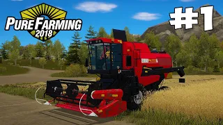 Получил ферму в наследство от деда // Pure Farming #1