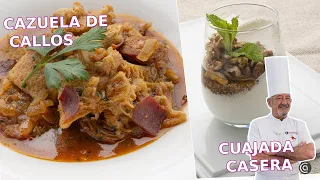 CAZUELA de CALLOS y CUAJADA casera // Cocina Abierta de Karlos Arguiñano