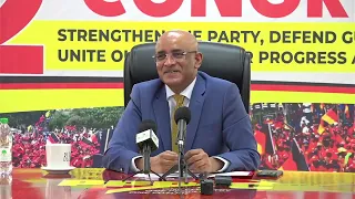 Press Conference by the General Secretary of the PPP  Dr. Bharrat Jagdeo. May 02, 2024