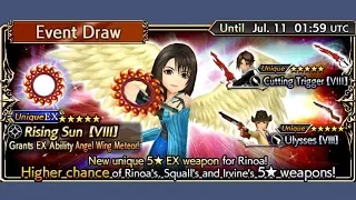 Dissidia Final Fantasy: Opera Omnia - Rinoa EX Banner Draw Pulls