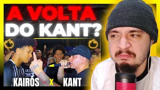 (ESCULACHO DO ANO 😱🔥) KAIRÓS x KANT | 1ª FASE | TRAP | 73º Batalha da linear | REACT BAUEB