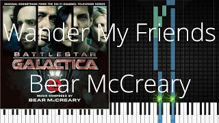 🎹 Wander My Friends, Bear McCreary, Synthesia Piano Tutorial