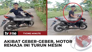Motor Remaja ini Diduga Turun Mesin Akibat Geber-Geber | tvOne Minute