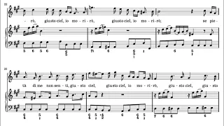 Se pietà (Giulio Cesare - G.F. Händel) Score Animation